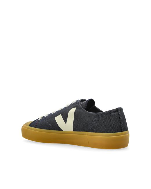 Veja White Sneakers Wata Ii Low Denim for men