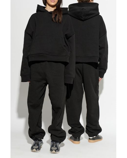 Entire studios Black Cotton Sweatshirt
