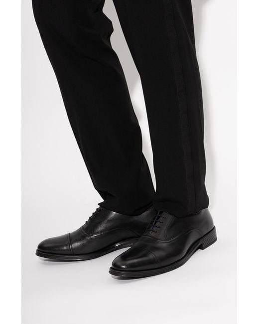 Paul Smith Black 'Timothy' Leather Shoes for men