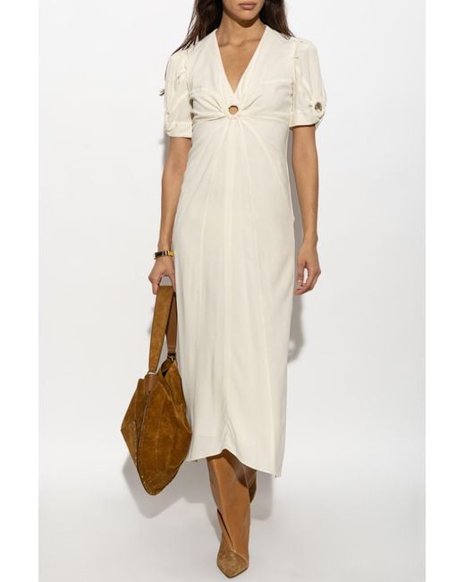Isabel Marant White Dress "Surelia"