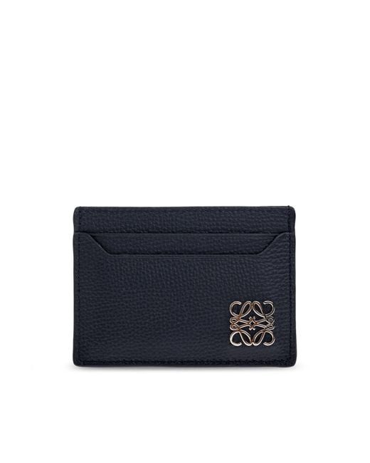 Loewe Blue Leather Card Holder