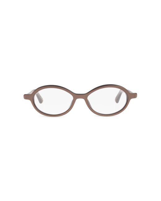Jacquemus Brown Corrective Glasses