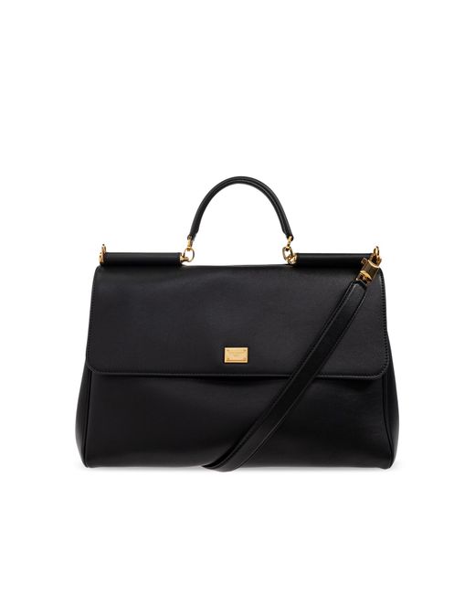 Dolce & Gabbana Black Handbag 'Sicilly Maxi'