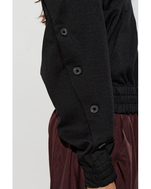 Y-3 Black Jacket With Logo