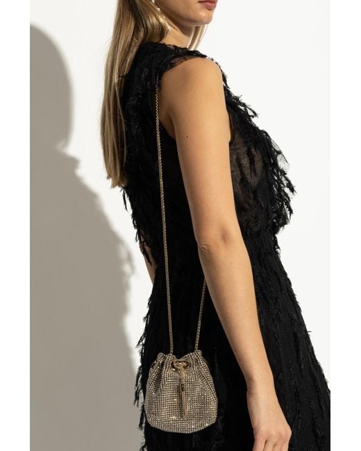Jimmy Choo Metallic 'Bon Bon' Bag