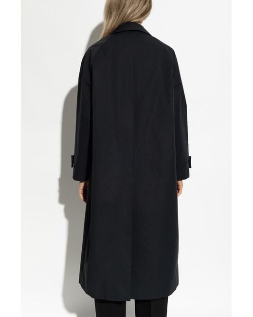 Studio Nicholson Black Coat 'Holin'