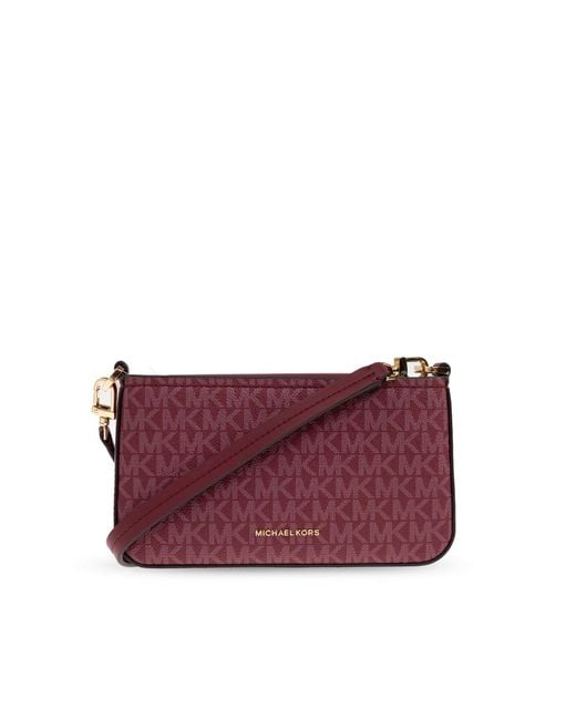 MICHAEL Michael Kors Purple Shoulder Bag 'Bryant Small'