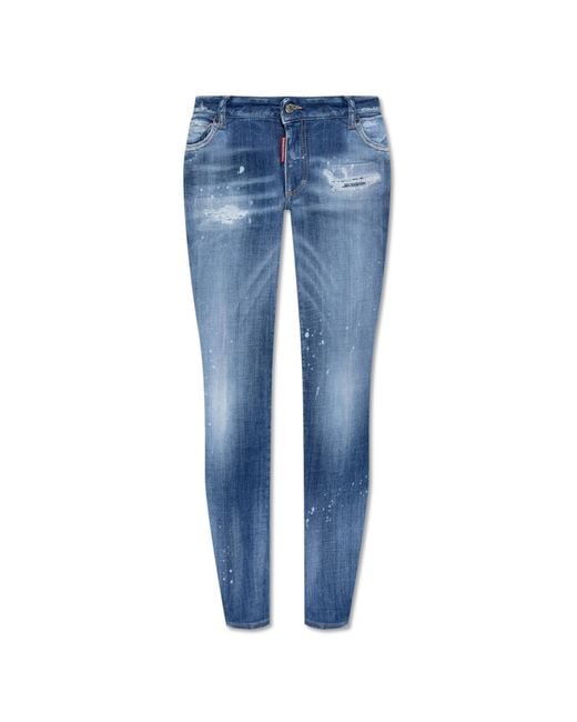 DSquared² Blue Skinny Jeans