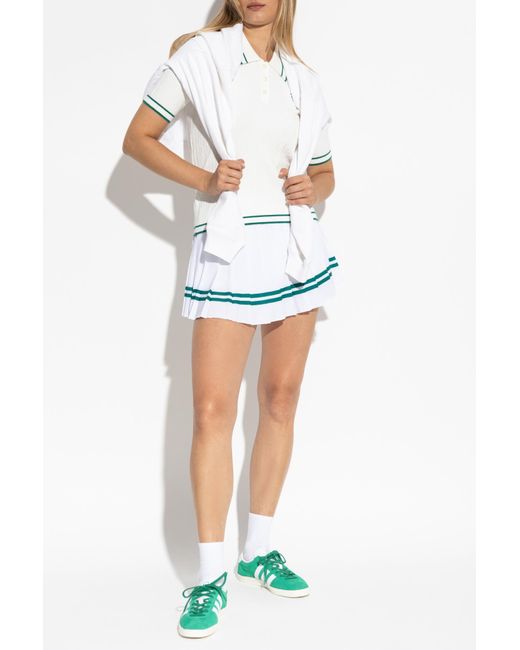 Sporty & Rich White Polo