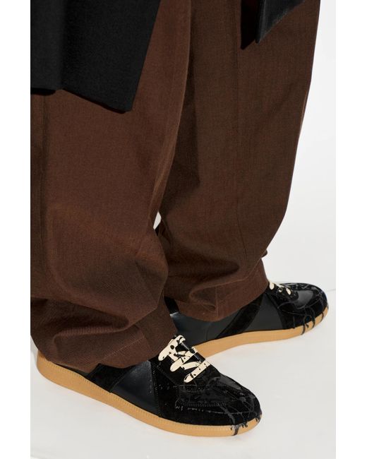 Maison Margiela Black Sports Shoes 'Replica' for men