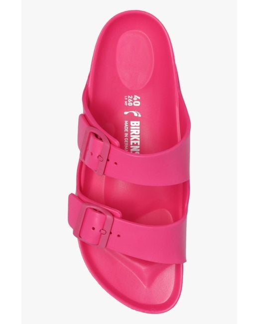 Birkenstock Pink 'Arizona Eva' Slides