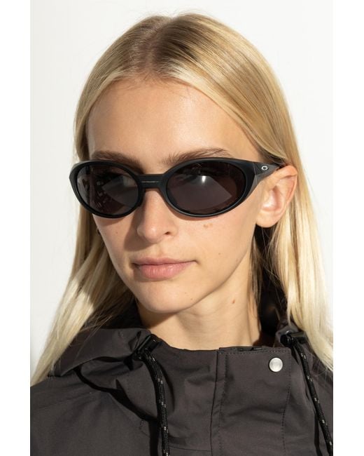Oakley Black "Eyejacket Redux" Sunglasses