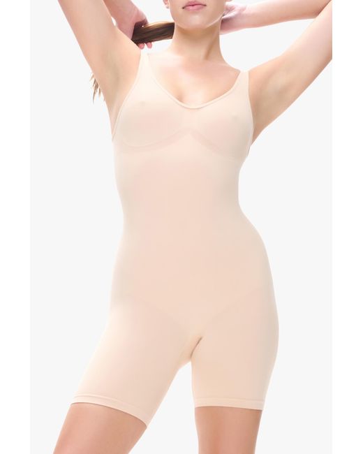 Heist Studios White Seamless Bodysuit "Contour Body"