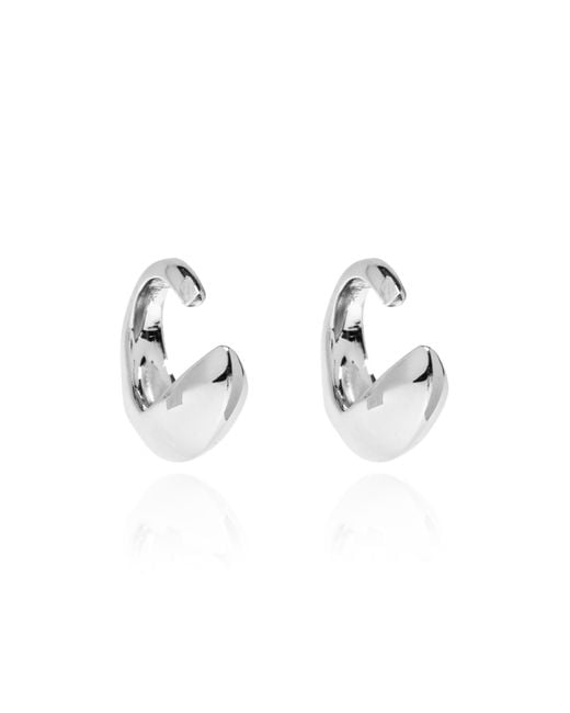 Givenchy Blue Brass Ear Cuffs