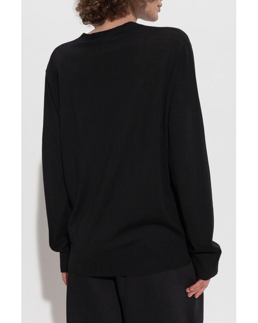 DSquared² Black Wool Cardigan