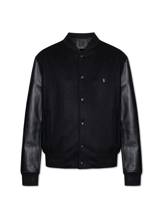 Givenchy Black Bomber Jacket for men