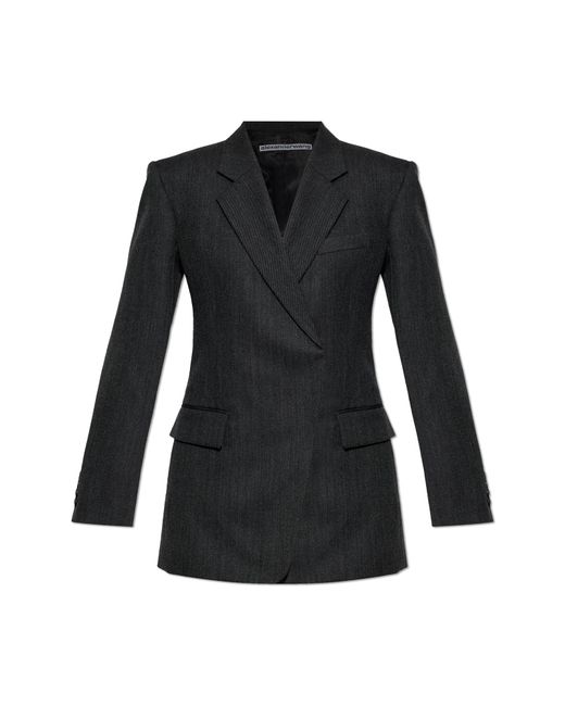 Alexander Wang Black Wool Blazer