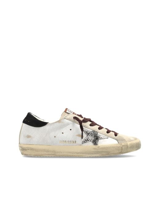 Golden Goose Deluxe Brand Natural 'Super-Star' Sports Shoes