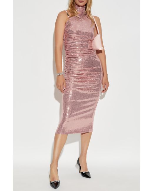 Versace Jeans Couture Women's Pink Dress With Logo - www.disolcolor.com Versace Jeans Couture Women's Pink Dress With Logo - www.disolcolor.com