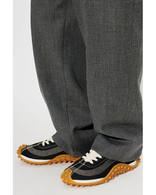 AMI Black Sports Shoes for men