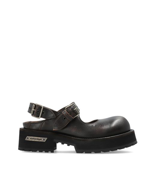 Balenciaga Black Platform Shoes 'Venom Mary Jane'