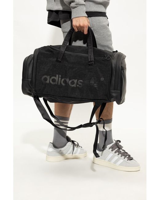 adidas Originals The 'blue Version' Collection Duffel Bag in Black for Men  | Lyst