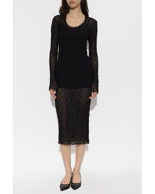 Isabel Marant Black Dress "Belsane"