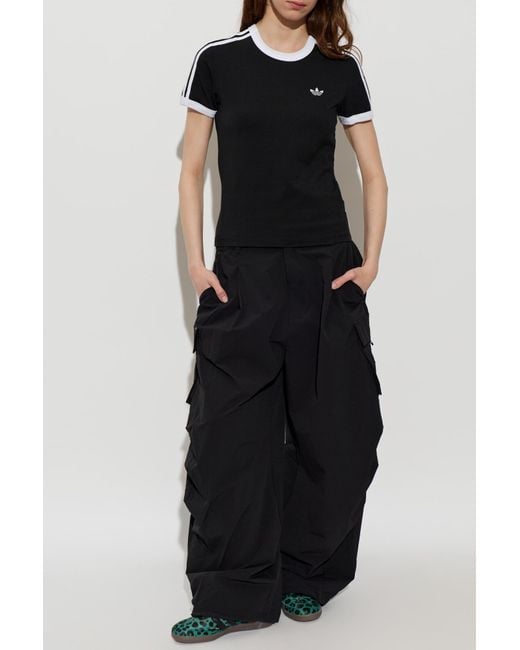 Adidas Originals Black T-Shirt With Logo