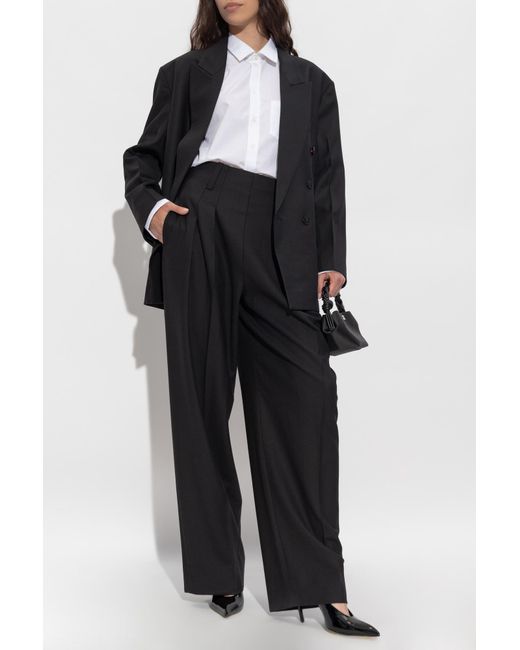 Victoria Beckham White Organic Cotton Shirt
