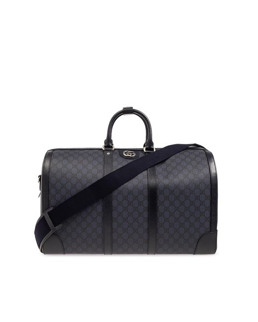 Gucci 'ophidia Large' Duffel Bag in Black for Men | Lyst