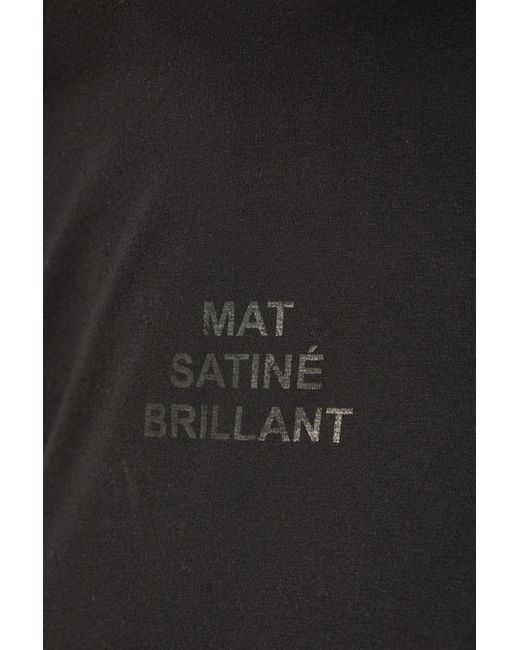 MM6 by Maison Martin Margiela Black Cotton Dress, '