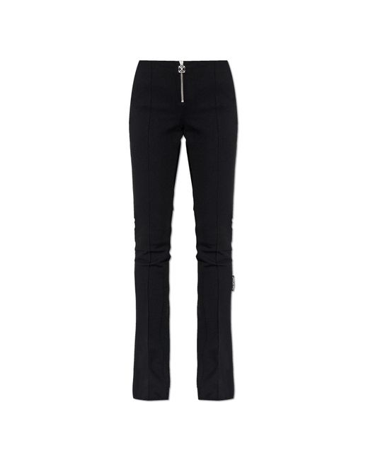 Off-White c/o Virgil Abloh Black Flared Trousers