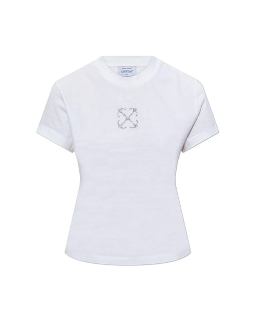 Off-White c/o Virgil Abloh White Top With Logo