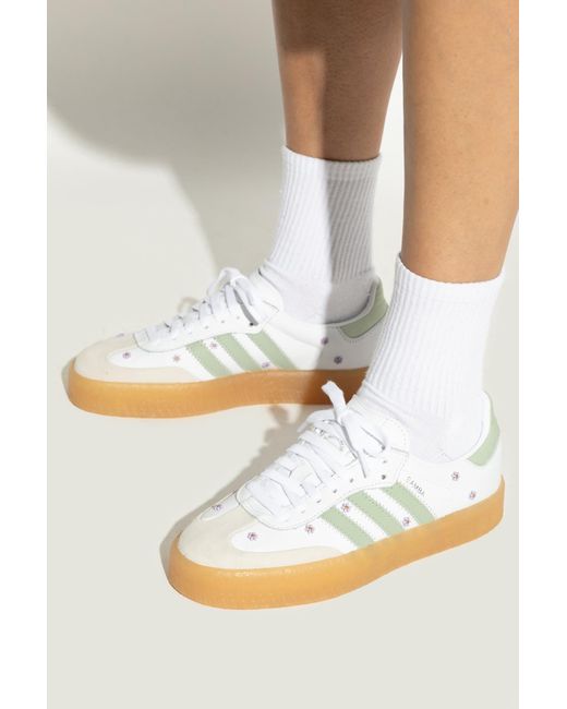 adidas Originals Women's White Sambae Sports Shoes