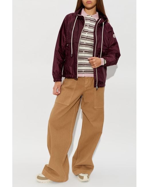 Moncler Purple 'Coquelicot' Jacket