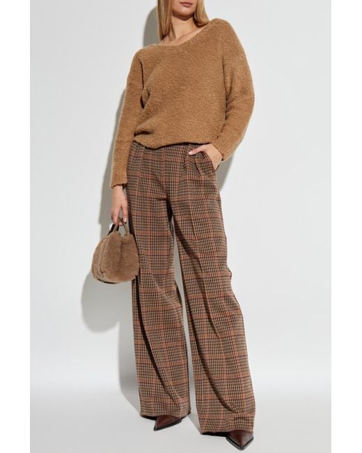 Max Mara Brown Sweater "Pantera"