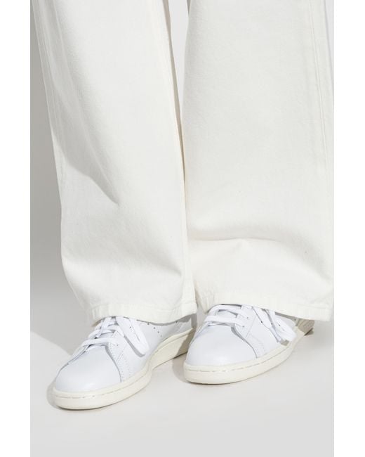 Adidas Originals White 'Stan Smith 80S' Sports Shoes