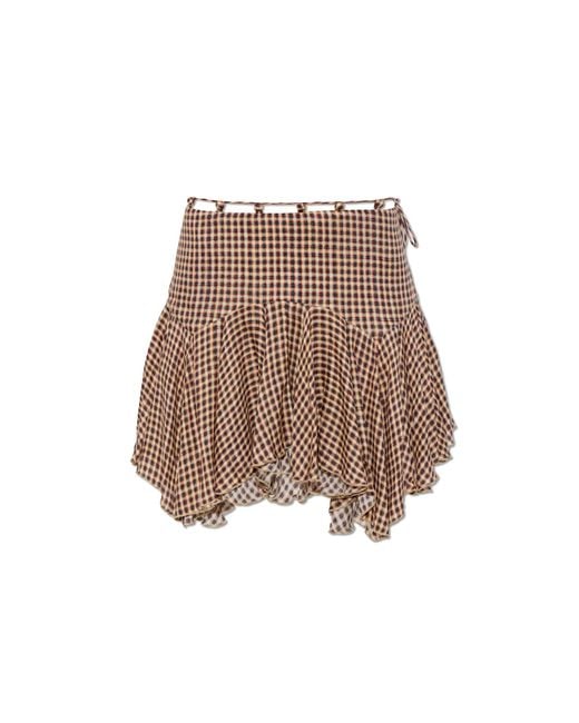 KNWLS Brown Skirt "Tess"