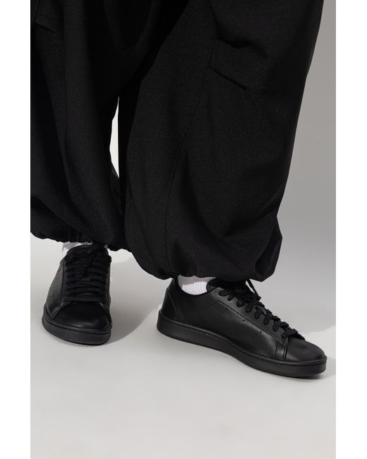 Y-3 Black 'Stan Smith' Sports Shoes