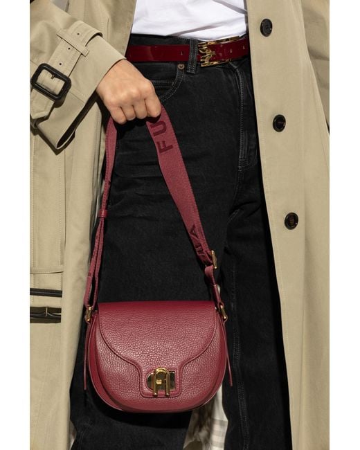 Furla Red Shoulder Bag 'Lotus Mini'