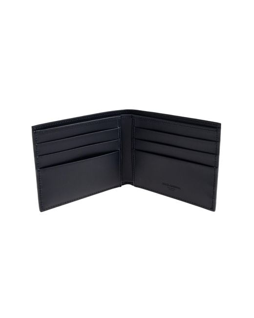 Dolce & Gabbana Blue Leather Wallet for men