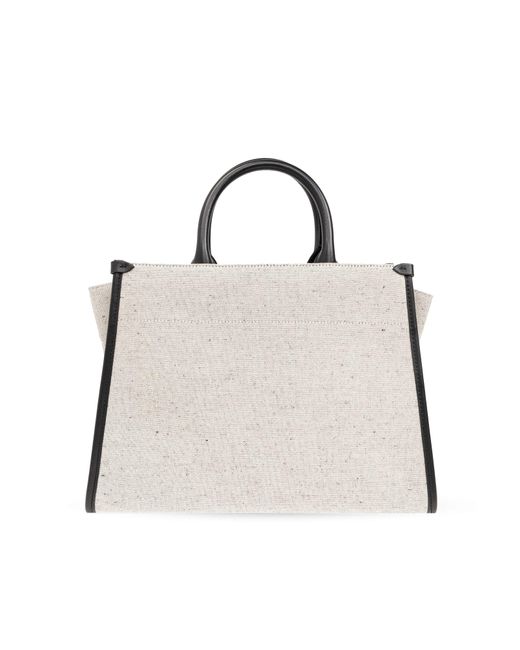 Lanvin Gray 'pm' Shopper Bag,