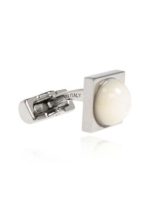Ferragamo Metallic Cufflinks for men