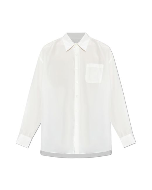 Our Legacy White Shirt With Pocket for men