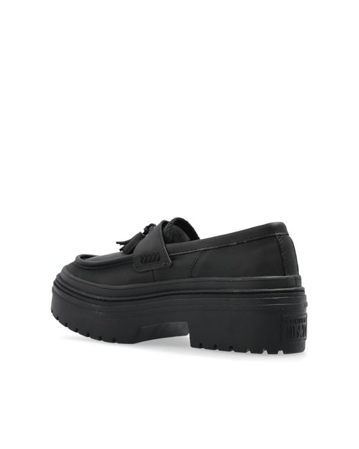 Converse Black Shoes 'Chuck Taylor All Star Lugged Heel'