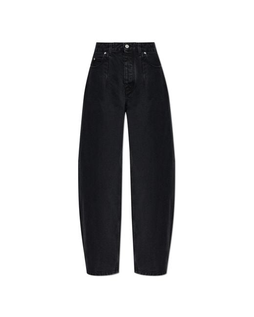 Jacquemus Black 'Ovalo' Jeans