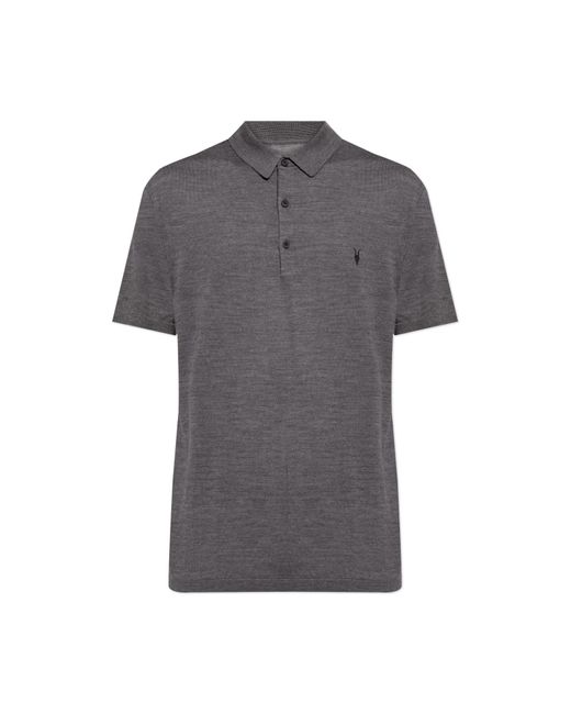 AllSaints Gray Polo 'Mode' for men