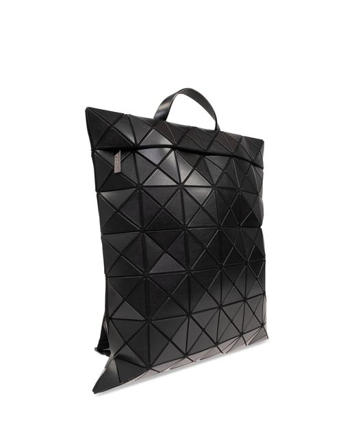 Bao Bao Issey Miyake Black Backpack With Geometric Pattern,