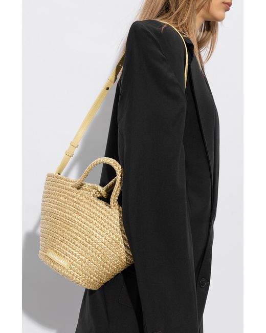 Balenciaga Metallic 'ibiza Small' Shoulder Bag,