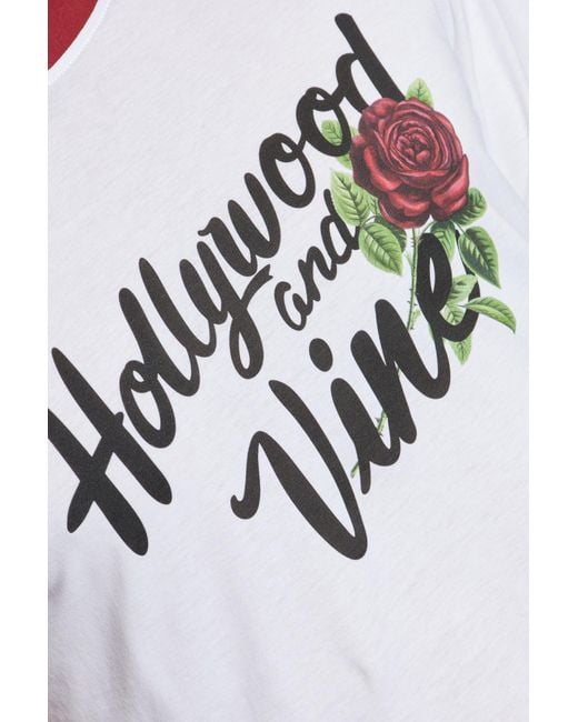 Amiri White T-Shirt With Print for men